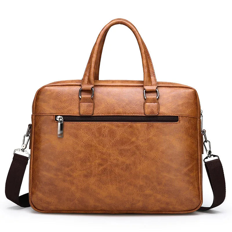 Men's Antique Leather Briefcase