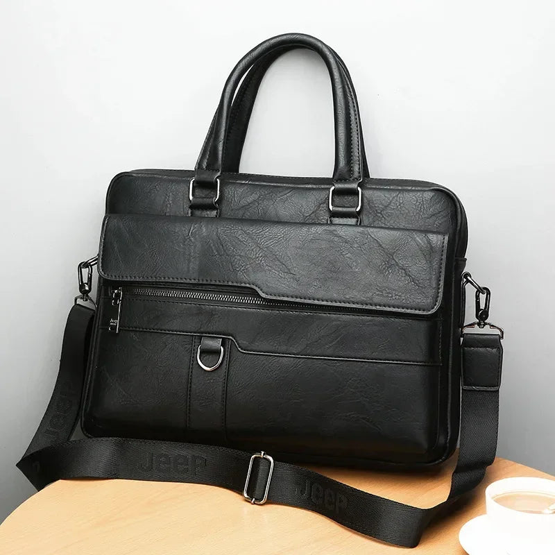 Men's Antique Leather Briefcase